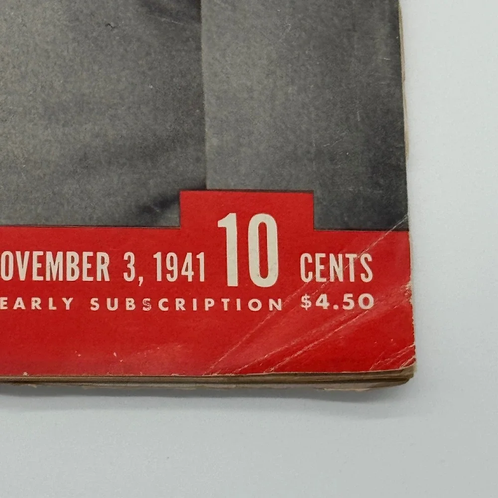 Vintage LIFE Magazine November 3 1941 USAs West Point Cover WWII Era Ads